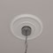 Ekena Millwork Bradford Ceiling Medallion (Fits Canopies up to 6 5/8"), 12 1/2"OD x 3 7/8"ID x 3/4"P, Primed White CM12BR - alternate 7